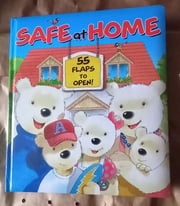 NEW Kids Safe At Home 55 Lift Up Flaps Book