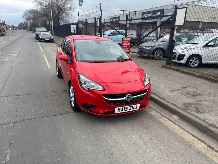 2015 Vauxhall Corsa 1.2 Excite 3dr h/b IDEAL 1ST CAR ONLY 55307 MILES HATCHBACK Petrol Manual
