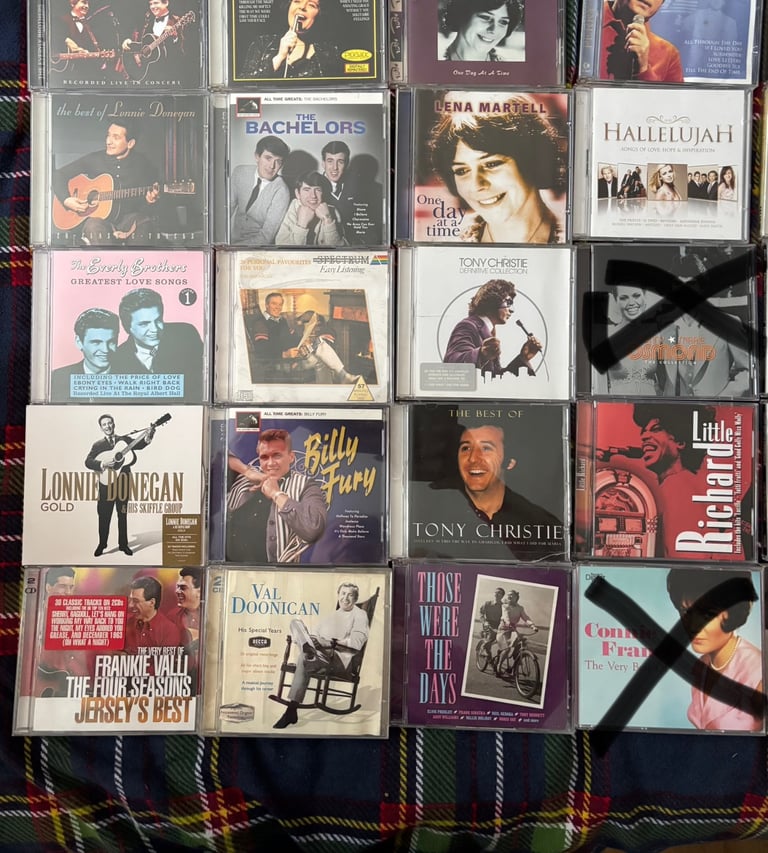 Cd Collection of goldie oldies over 350 