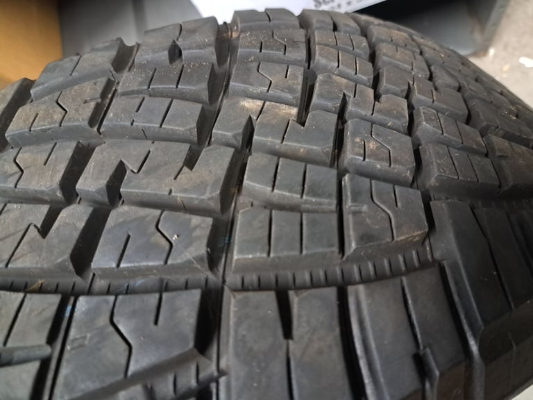 2 X GENERAL GRABBER TYRES