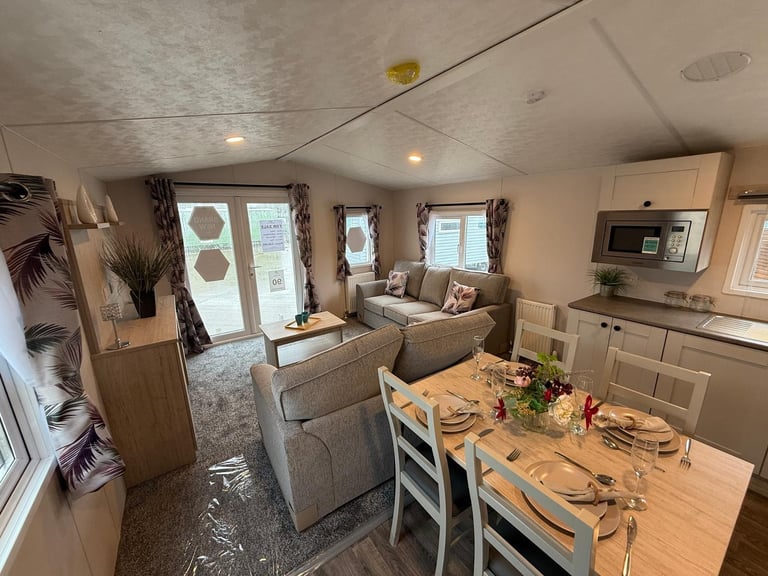 Brand New 2025 2 Bed Static Caravan - Offsite Sale for Private Land - DG & CH 