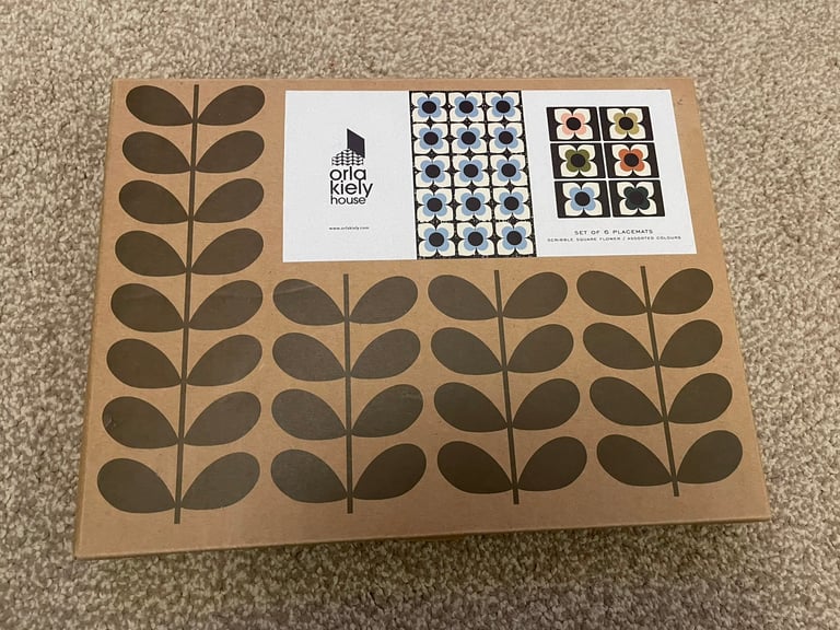 Set of 6 Orla Kiely placemats | in Penarth, Vale of Glamorgan | Gumtree