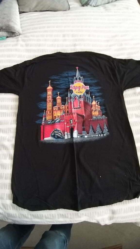 Hard Rock Cafe, Moscow T-shirt - New Old Stock - rare and collectable - Circa 2005