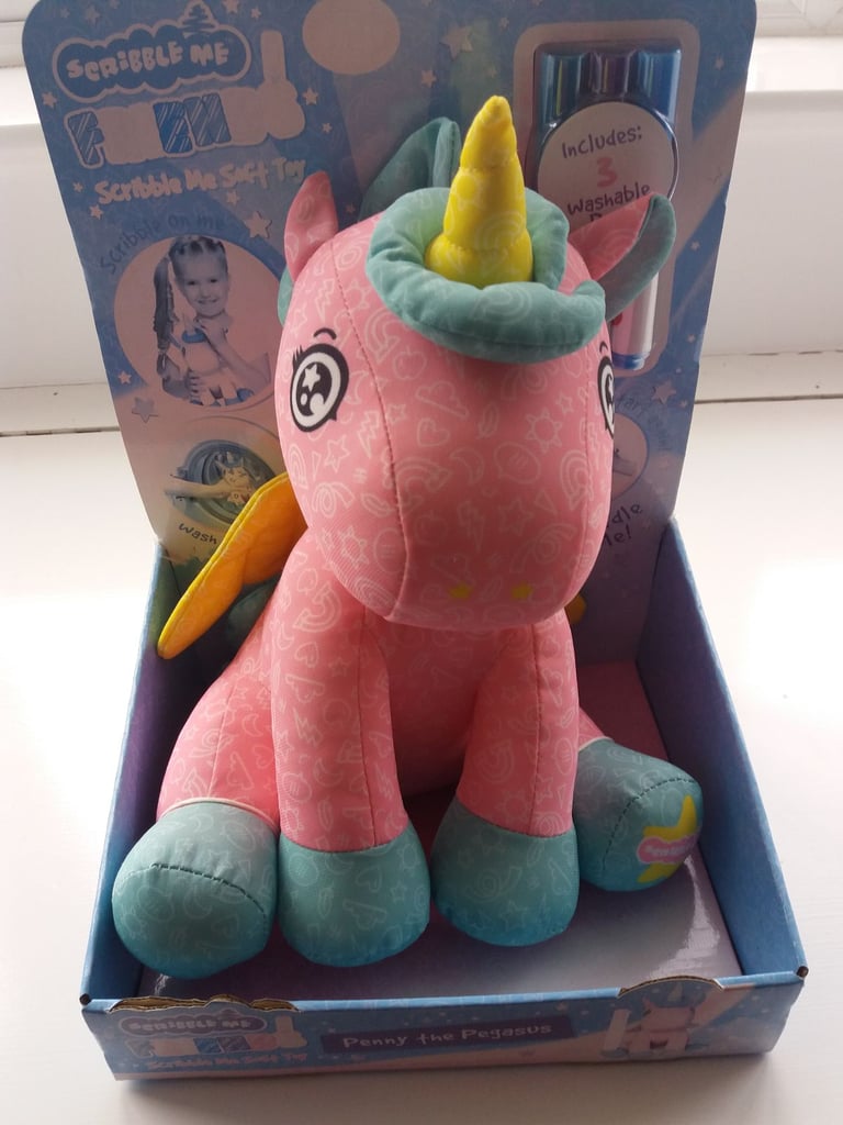 image for Scribble Me Unicorn with 3 Pens