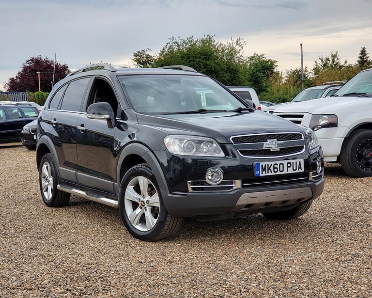 2010 CHEVROLET CAPTIVA 2.0 VCDi LTZ 5 DOOR 7 SEATER AUTOMATIC BLACK