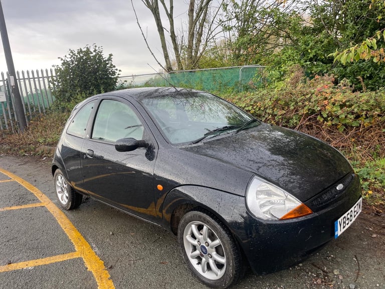 FORD KA 1.3 ZETEC CLIMATE 58 REG BLACK 3 DOOR GENUINE 21390 MOT MARCH 19TH 2026 LOW INSURANCE 40+MPG