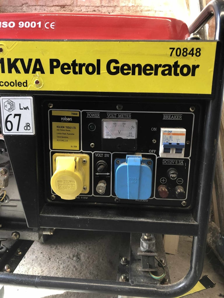 Petrol generator 