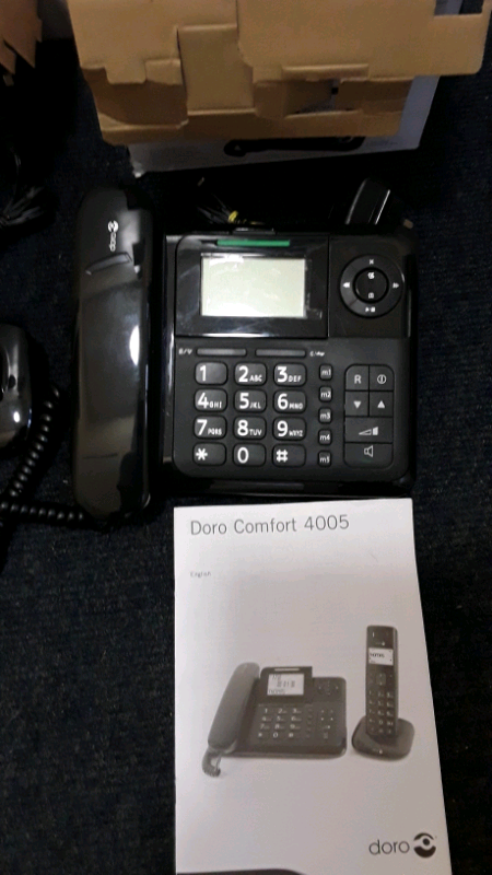 Telephone System Doro with station