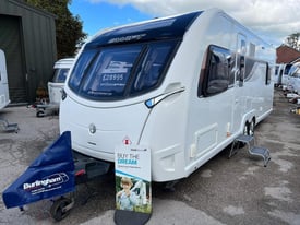 2018 - Swift Elegance 650 – Island Bed – 4 Berth – Touring Caravan