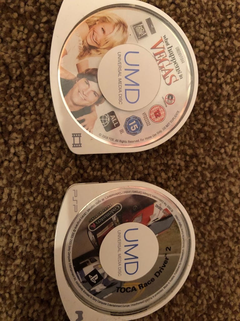 6 PSP Movies and 2 games