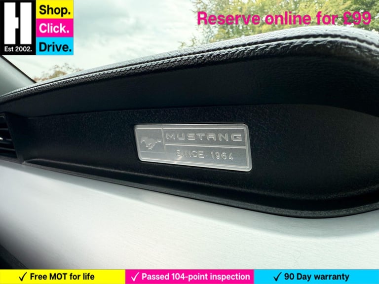 2017 Ford Mustang 2.3T EcoBoost Fastback 2dr Petrol Manual Euro 6 (317 ps) COUPE Petrol Manual