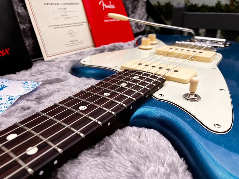 ♚MINT♚FENDER AMERICAN Professional JAZZMASTER USA♚ROSEWOOD NECK♚Lake Placid Blue