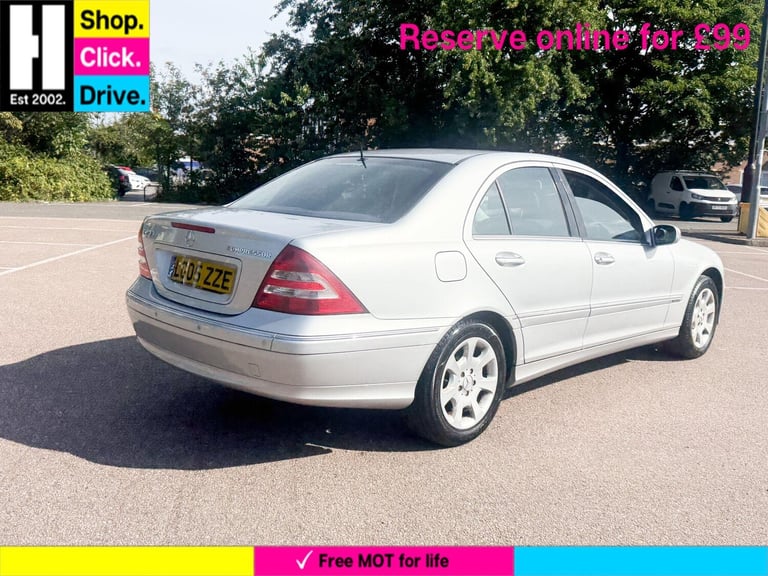  Mercedes-Benz C Class 1.8 C200 Kompressor Elegance SE 4dr Petrol Automatic