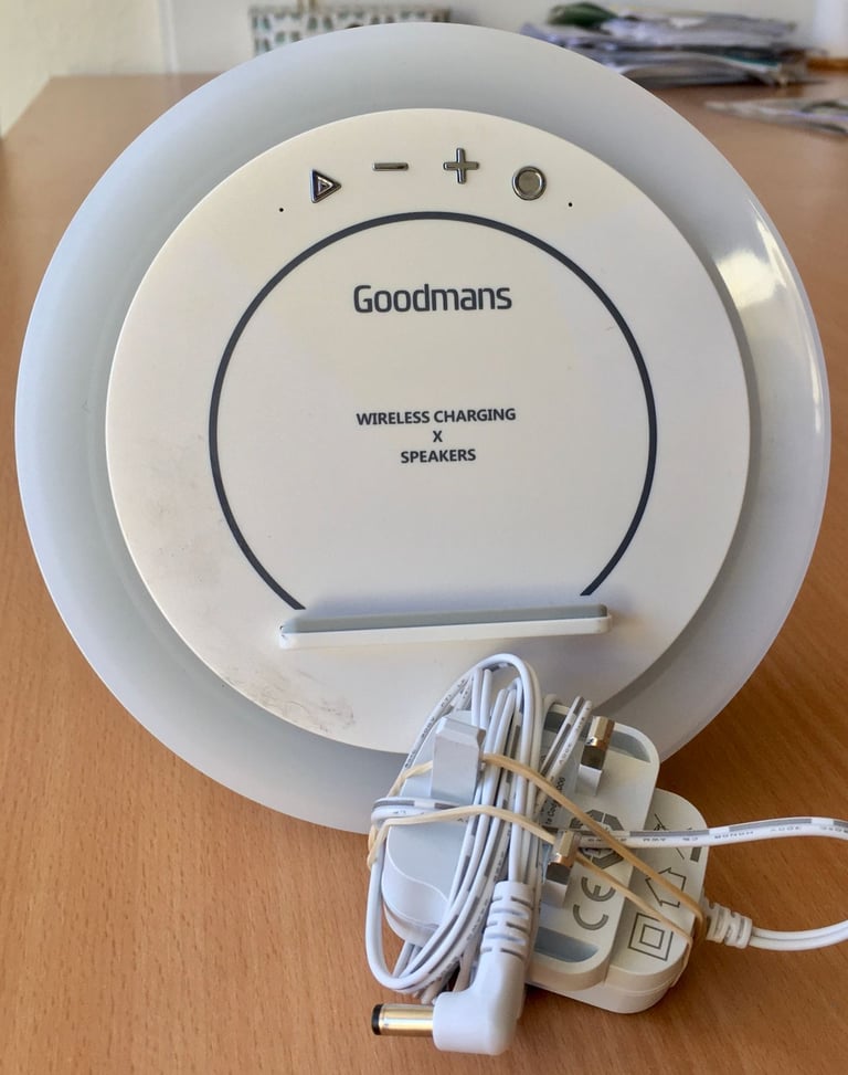 Goodmans Bluetooth Speaker with Qi Charging, Working 👉£15👈