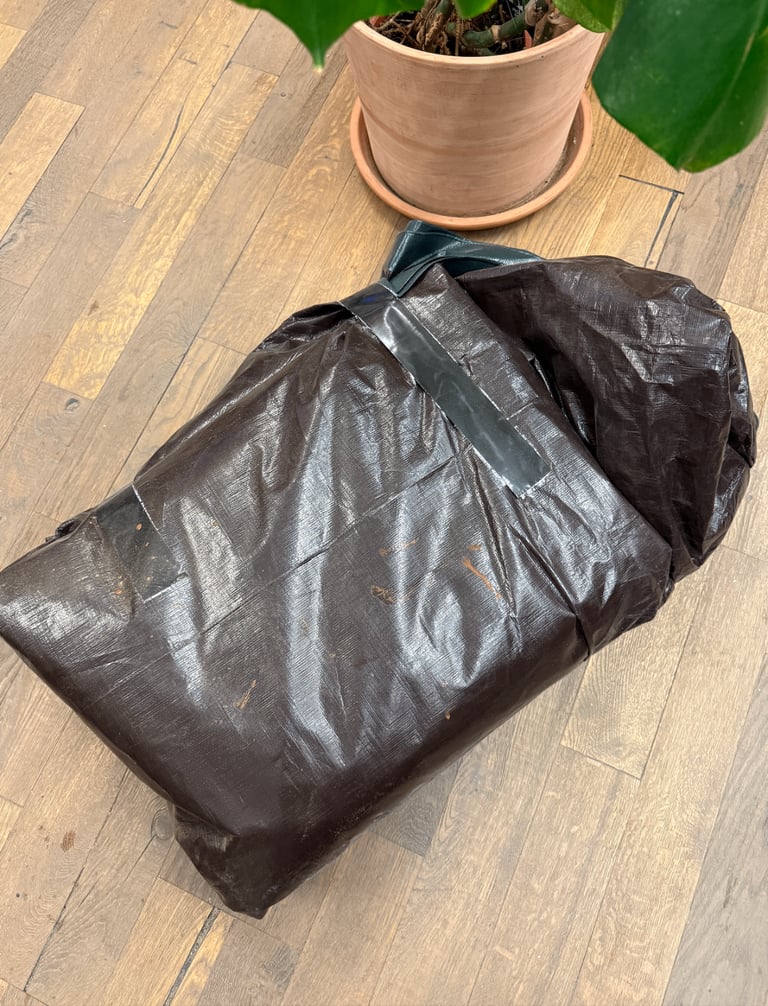 image for Brown & green Tarpaulin, (L)8m (W)5m