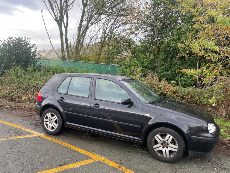 VW GOLF 1.6 MATCH 03 REG BLACK 5 DOOR MOT MARCH 28TH 2026 SERVICE HISTORY LOW INSURANCE