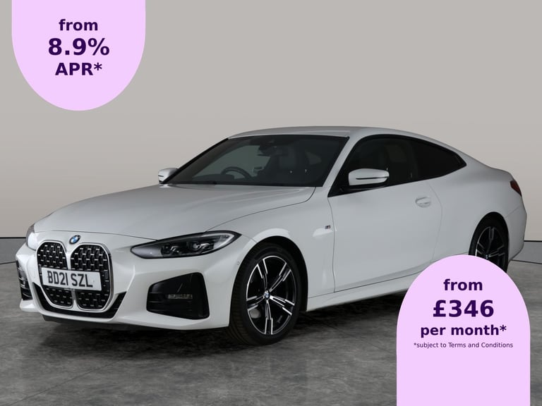 image for 2021 BMW 4 Series 420i M Sport 2dr Step Auto COUPE PETROL Automatic