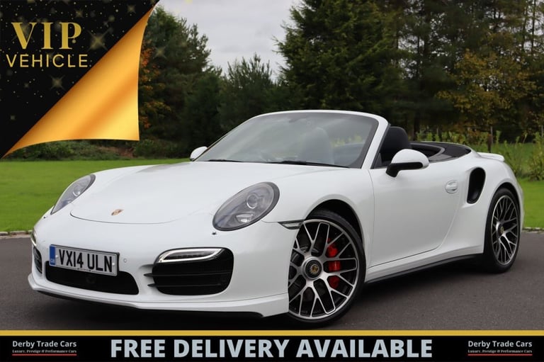 image for 2014 14 PORSCHE 911 3.8T 991 TURBO COUPE 2DR PETROL PDK 4WD EURO 5 (500 PS)
