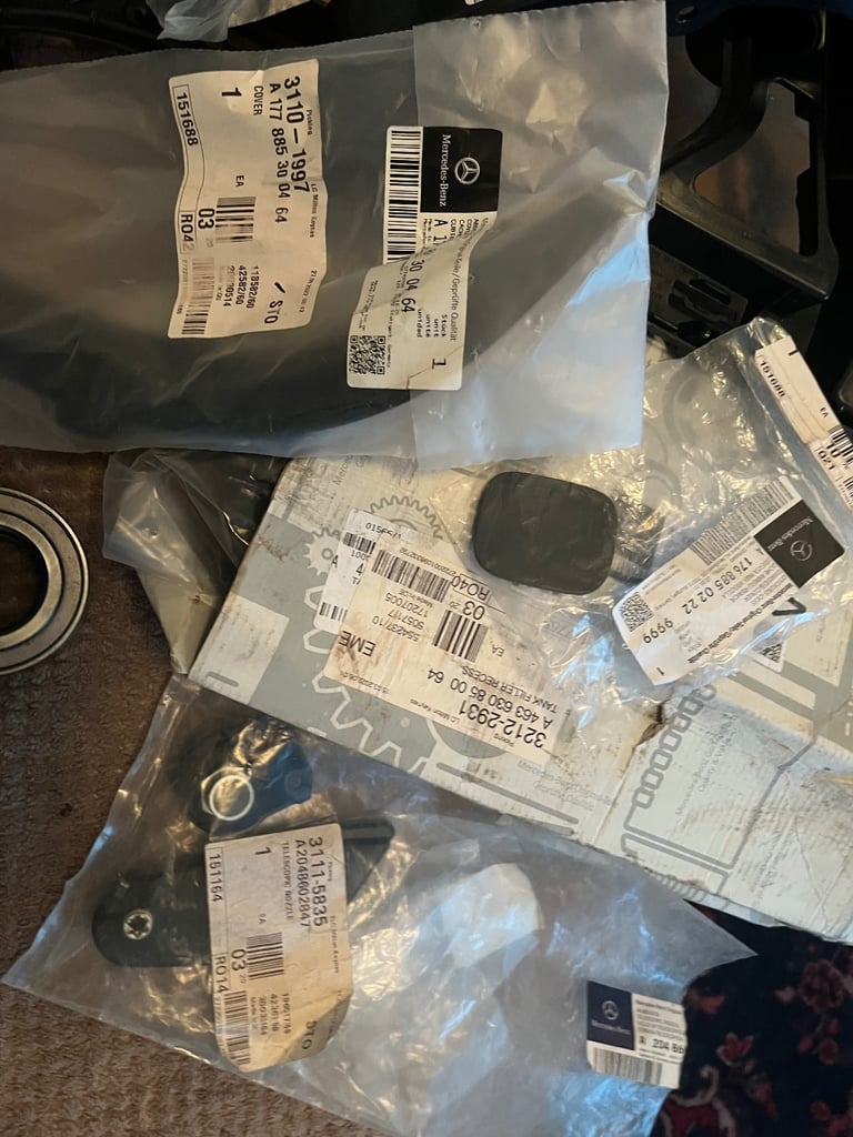 Job lot of Genuine Mercedes New parts