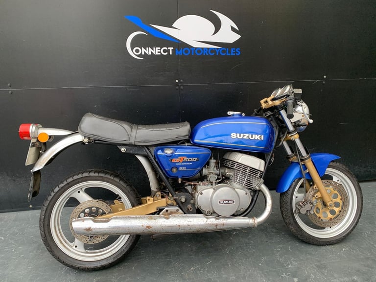SUZUKI GT500 1976 CLASSIC RESTORATION PROJECT HPI CLEAR