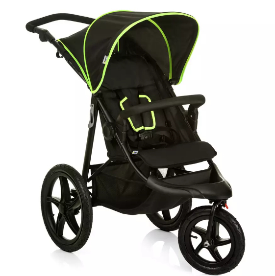 Hauck Runner Neon Black Pushchair. Mountain Style Buggy. BARGAIN!! in