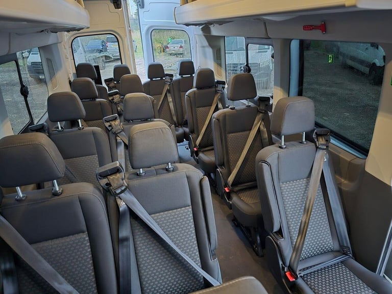 2019 Ford Transit 2.0 460 EcoBlue Trend RWD L4 High Roof Euro 6 (s/s) 5dr (17 Seat, DRW) Minibus ...