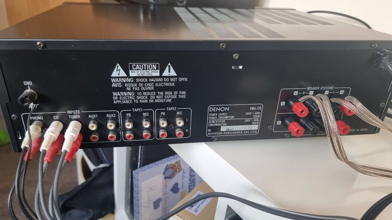 DENON PMA-720 Class A Amplifier Classic 80w per channel.