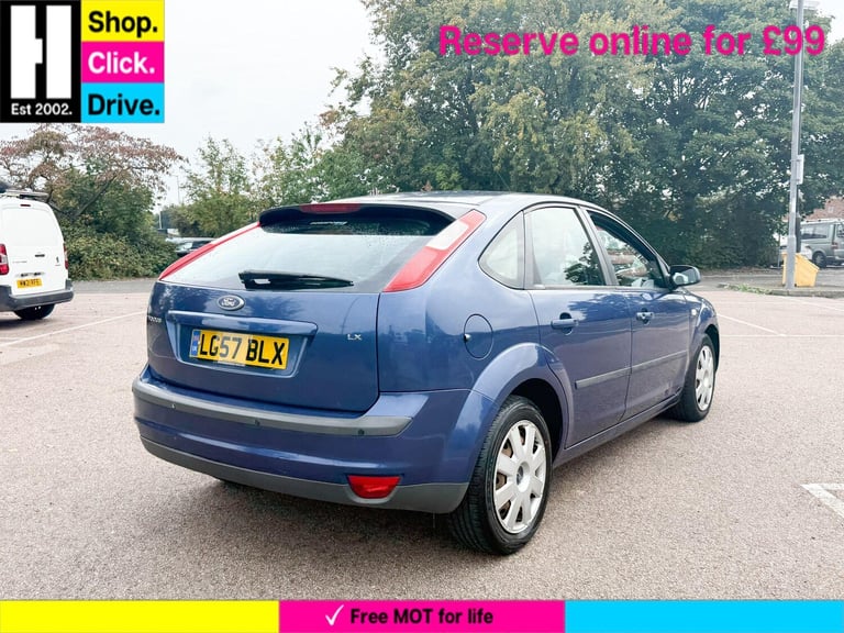 2007 Ford Focus 1.6 LX 5dr HATCHBACK PETROL Manual