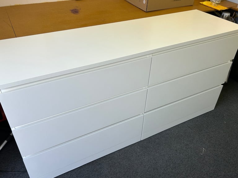 image for MALM IKEA chest of 6 drawers
