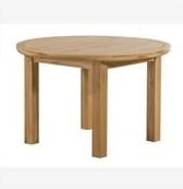 Solid oak table & 4 chairs