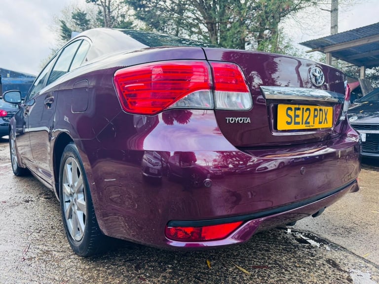 2012 Toyota Avensis 2.0 D-4D T Spirit 4dr SALOON Diesel Manual