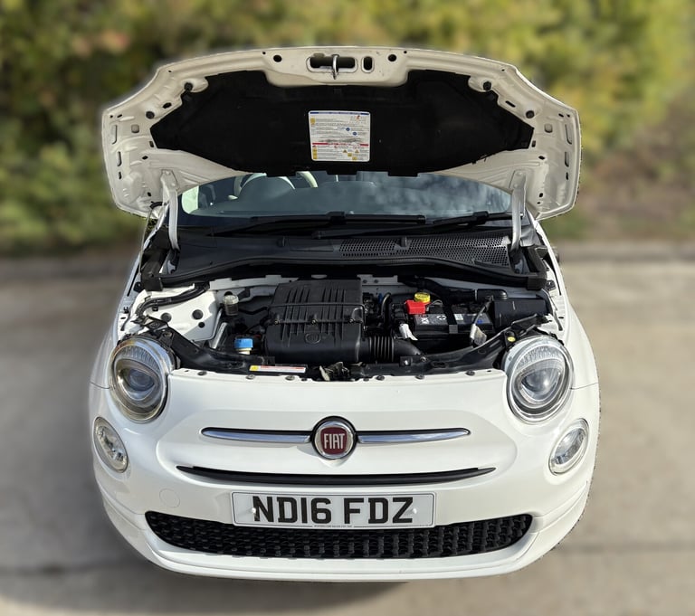 2016 Fiat 500 1.2 ECO Pop Star Hatchback 3dr Petrol Manual Euro 6 (s/s) (69 bhp)
