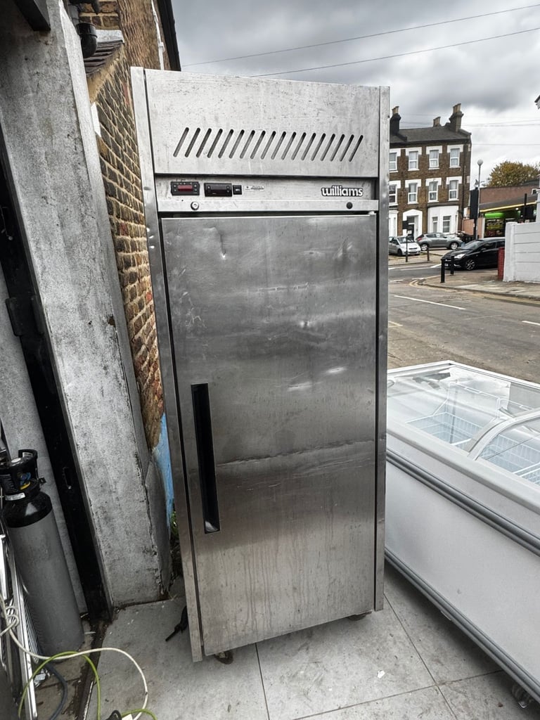 Commercial single door fridge or freezer cage shop restaurant takeaway 