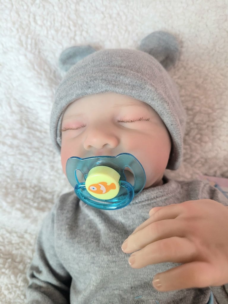 Premature preemie boy lifelike toy full body vinyl doll realistic newborn baby boy male doll