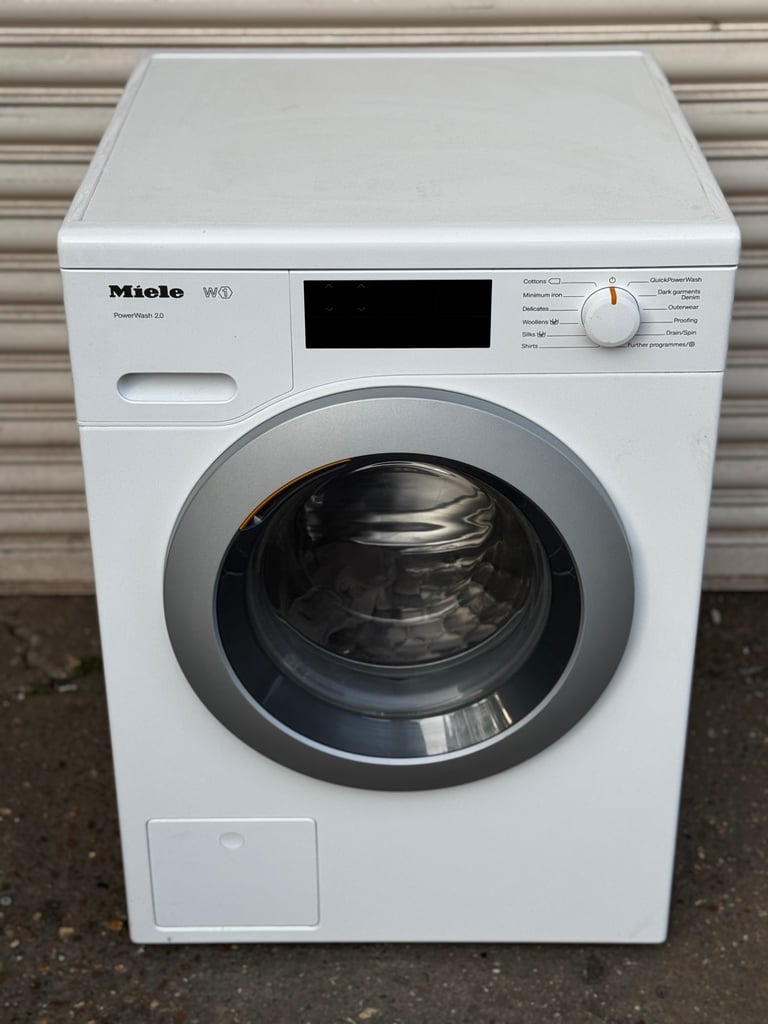 Miele w1 powerwash 8kg  washing machine honeycomb drum 3 months warranty