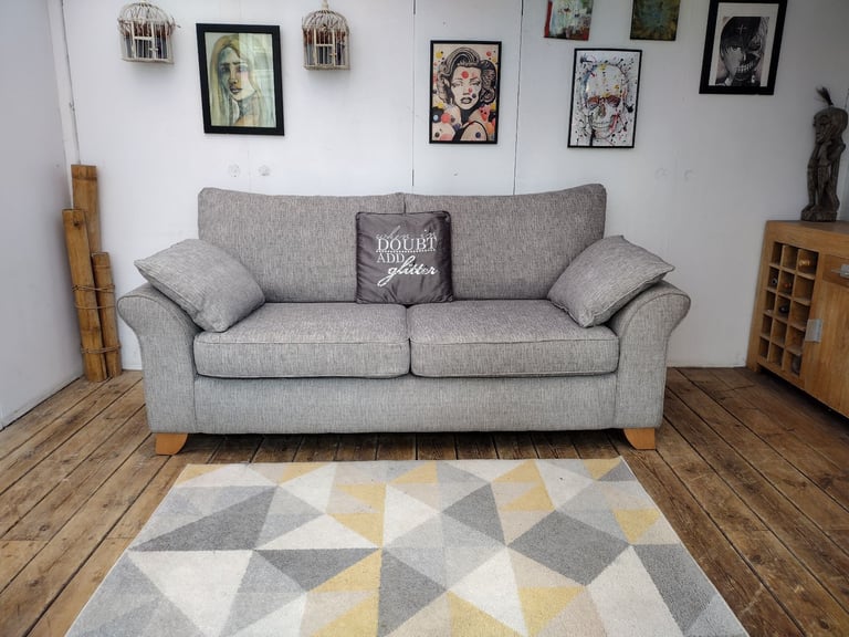 Marks & Spencer's 3-seater sofa in grey -excellent condition