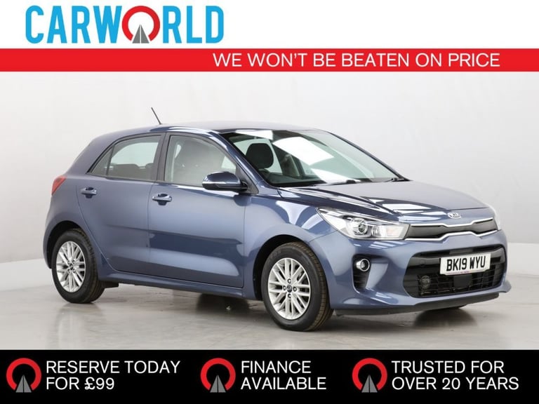 image for 2019 Kia Rio 1.25 2 Hatchback 5dr Petrol Manual Euro 6 (s/s) (83 bhp) Hatchback Petrol Manual
