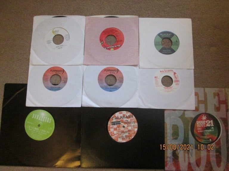 Reggae 7 and 10 inch Vinyl For Sale.