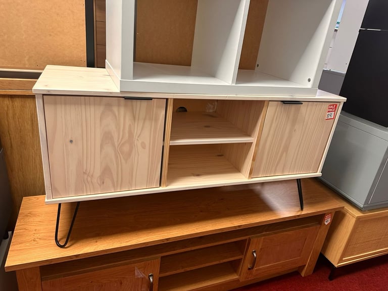 Habitat Akio 2 Door TV Unit - Pine 