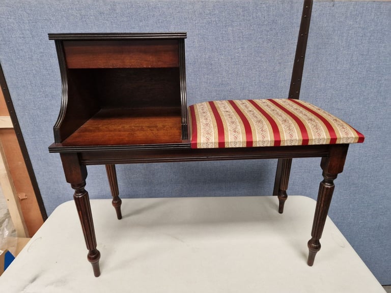 Vintage Telephone Seat / Entrance Table