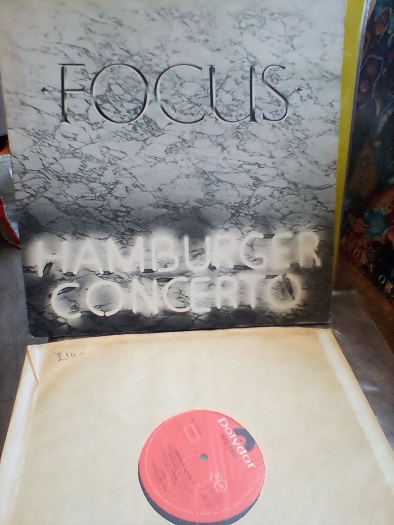 FOCUS , HAMBURGER CONCERTO .. VINYL ALBUM 