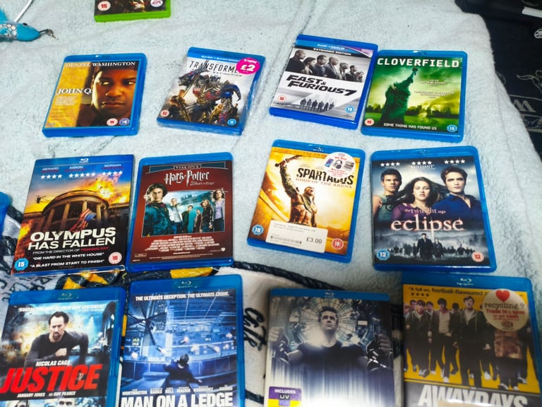 31 blu rays collection