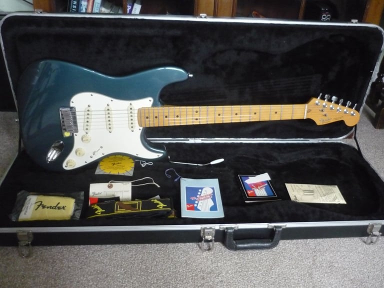 Fender American standard stratocaster  1988 Gun Metal Blue