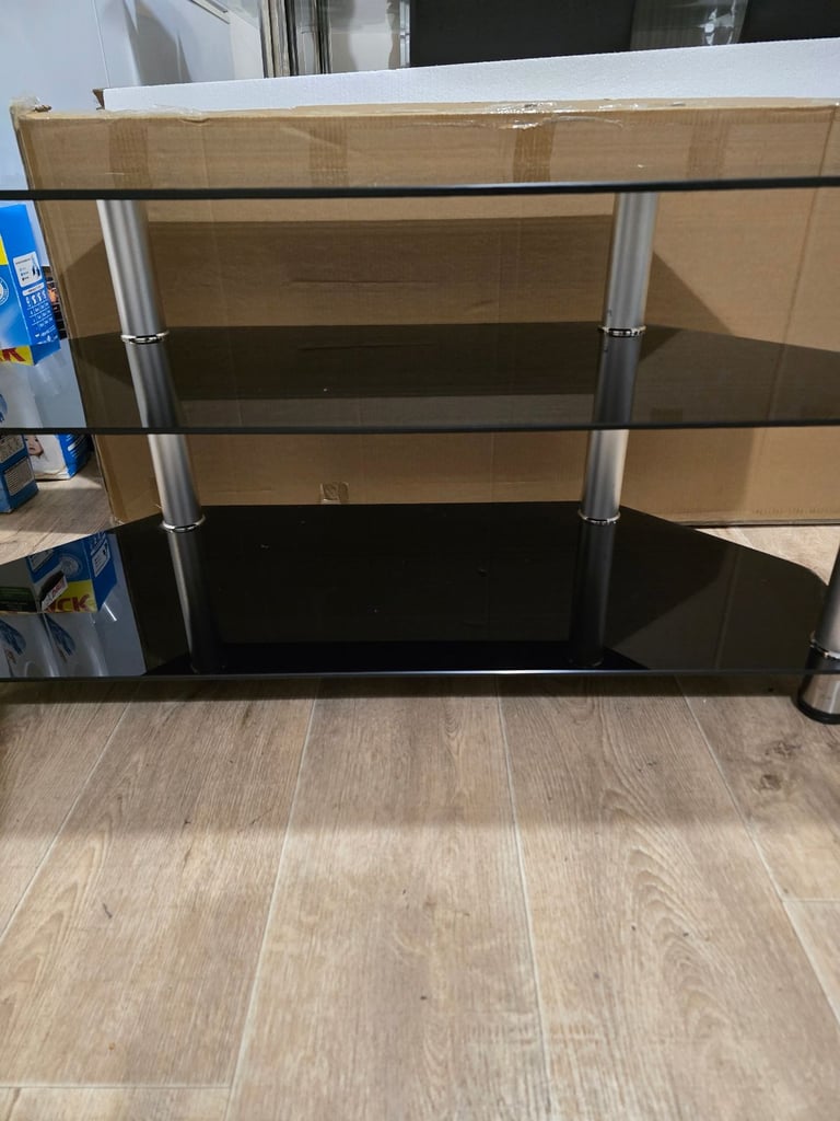 image for Glass TV unit