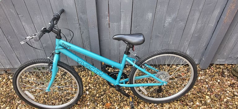image for Pazzaz Vivacity 24 inch Wheel Size Kids Hybrid Bike