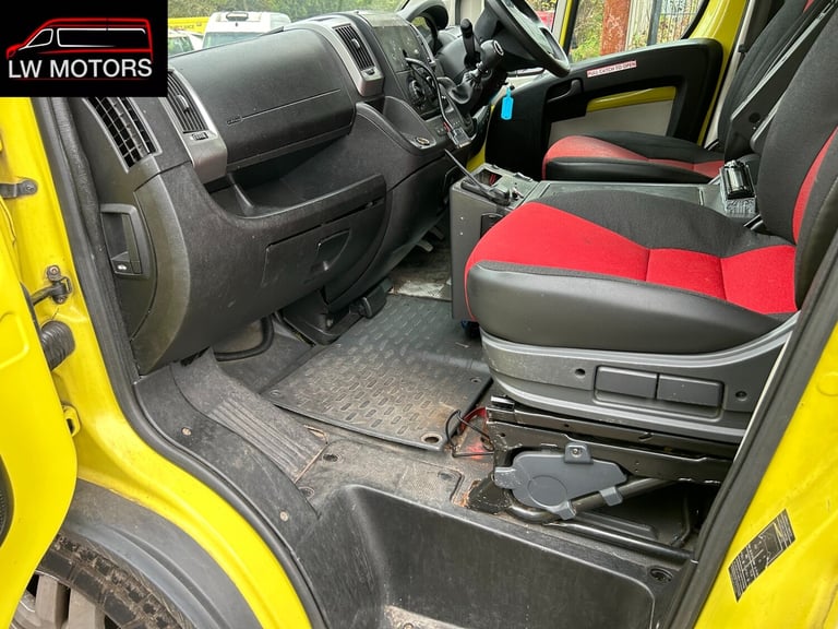 FIAT DUCATO 3.0 180 BHP MULTIJET EXLWB EXHIGH ROOF AMBULANCE 2012 62 REG