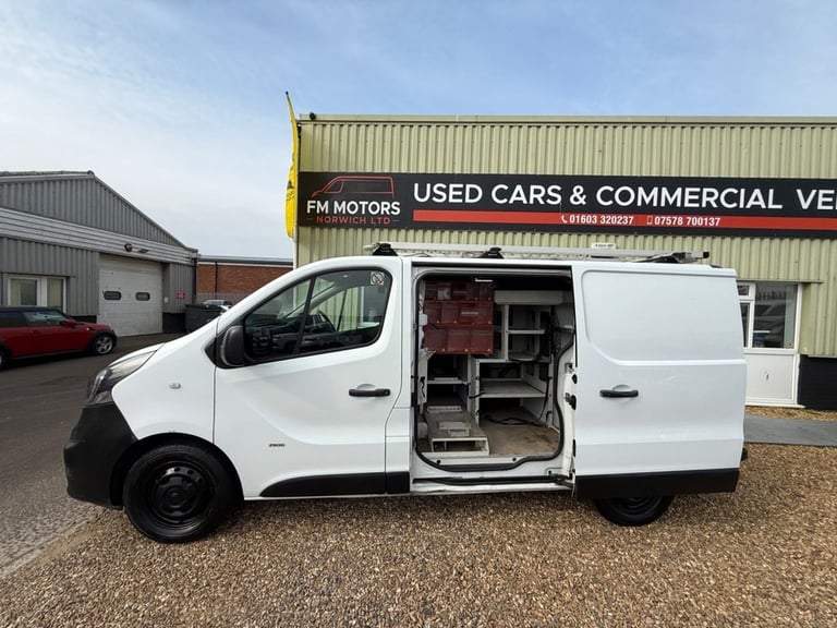 2014 64 VAUXHALL VIVARO 1.6 CDTI 2900 ECOFLEX PANEL VAN 5DR DIESEL MANUAL L1 H1 