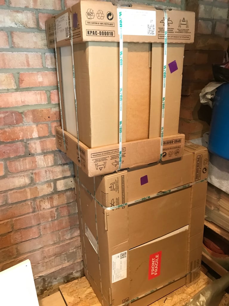 Wren Kitchen Cabinets x2 new in packaging