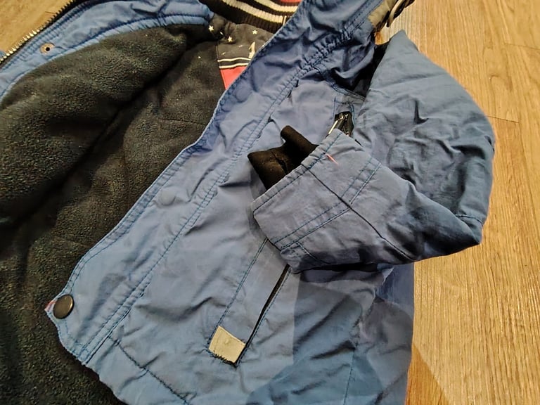 Boys next blue jacket coat 3 years