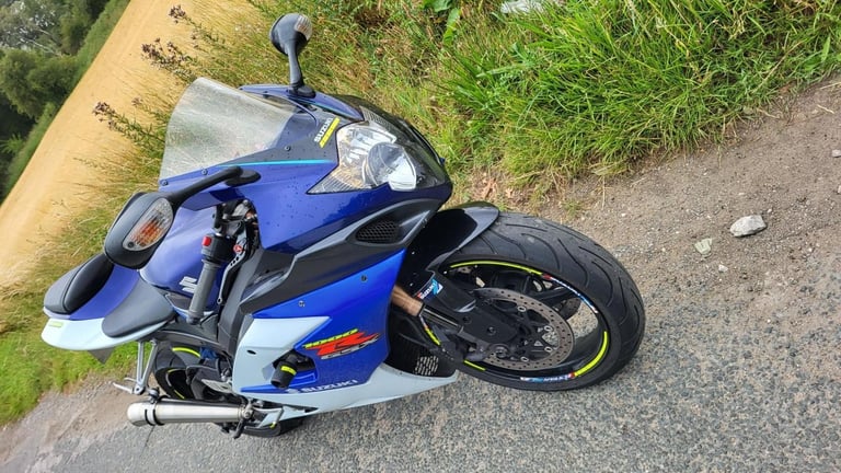 2006 06 SUZUKI GSXR 1000 K6 GSXR1000 SUPERBIKE CLASSIC SPORTS BLUE  WHITE
